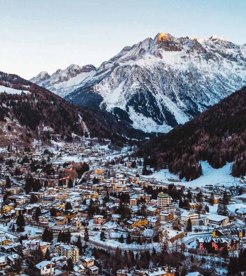 vista su ponte di legno